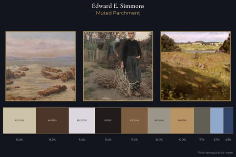 Edward E. Simmons Master Palette - Muted Parchment