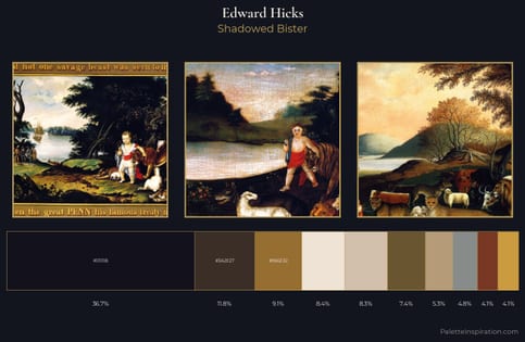 Edward Hicks Palette 3 - Shadowed Bister