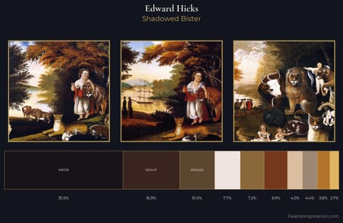Edward Hicks Palette 5 - Shadowed Bister