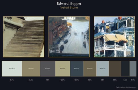 Edward Hopper Palette 8