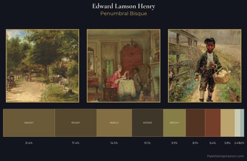 Edward Lamson Henry Palette 4 - Penumbral Bisque