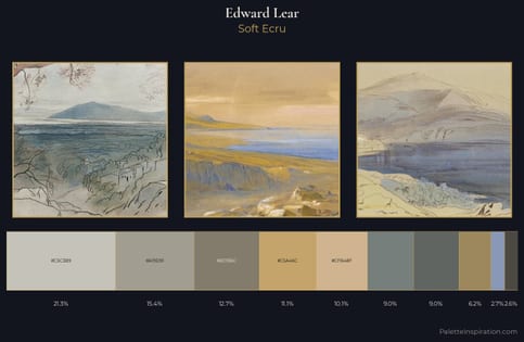 Edward Lear Palette 2 - Soft Ecru