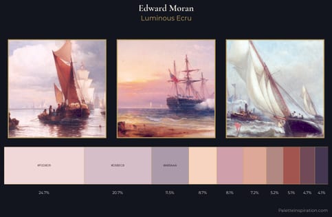 Edward Moran Palette 1