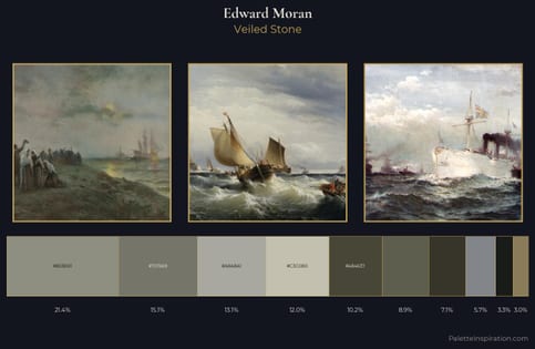 Edward Moran Palette 6