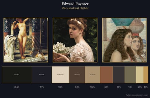 Edward Poynter Palette 4 - Penumbral Bister