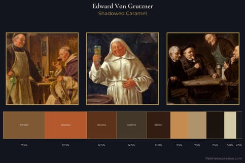 Edward Von Grutzner Master Palette - Shadowed Caramel