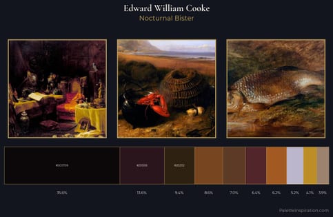 Edward William Cooke Palette 5