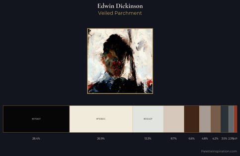Edwin Dickinson Palette 2 - Veiled Parchment
