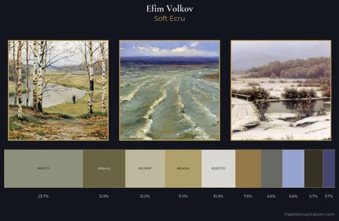Efim Volkov Palette 2 - Soft Ecru