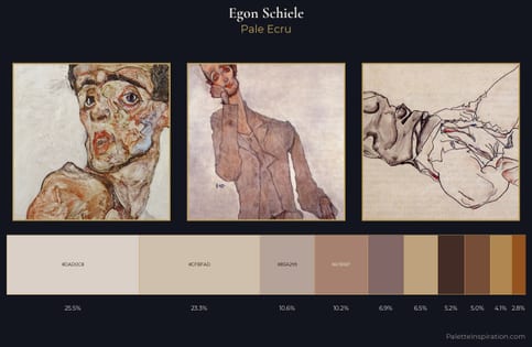 Egon Schiele Palette 3