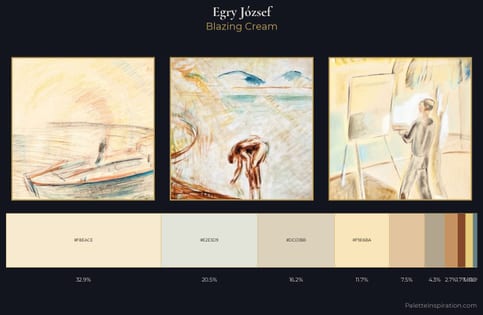 Egry József Palette 1