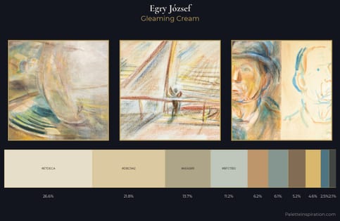 Egry József Palette 3
