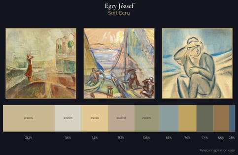 Egry József Palette 5