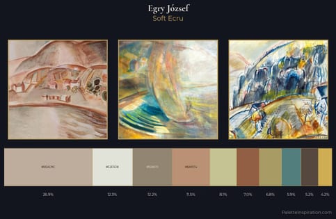Egry József Palette 7