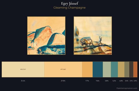 Egry József Palette 8
