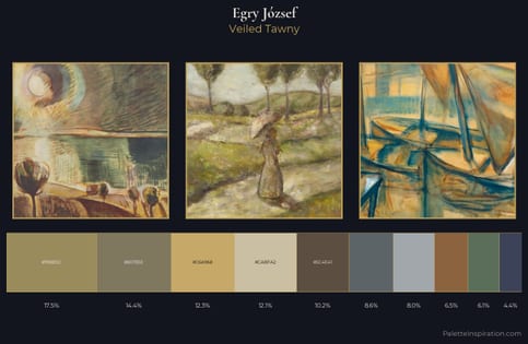 Egry József Palette 11