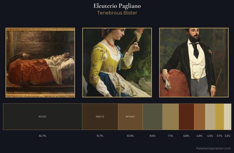 Eleuterio Pagliano Palette 4 - Tenebrous Bister