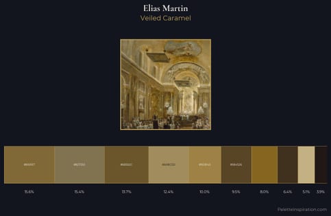 Elias Martin Palette 2 - Veiled Caramel