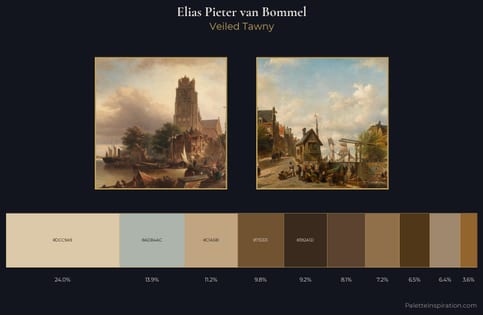 Elias Pieter van Bommel Palette 2 - Veiled Tawny