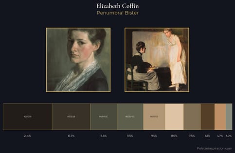 Elizabeth Coffin Palette 1 - Penumbral Bister
