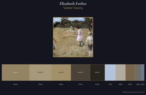 Elizabeth Forbes Palette 1 - Veiled Tawny