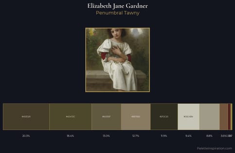 Elizabeth Jane Gardner Palette 4 - Penumbral Tawny