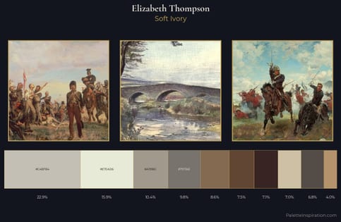 Elizabeth Thompson Palette 7 - Soft Ivory