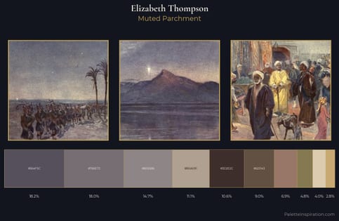 Elizabeth Thompson Palette 8 - Muted Parchment