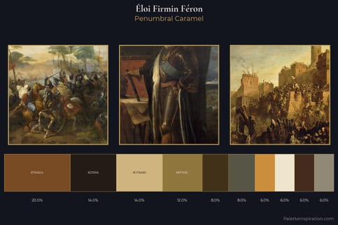 Éloi Firmin Féron Master Palette