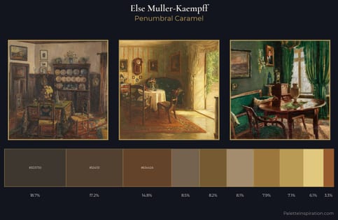 Else Muller-Kaempff Palette 2 - Penumbral Caramel