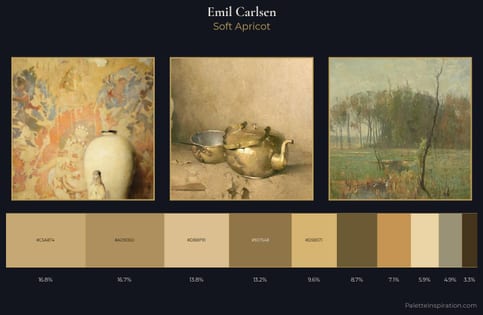Emil Carlsen Palette 3 - Soft Apricot