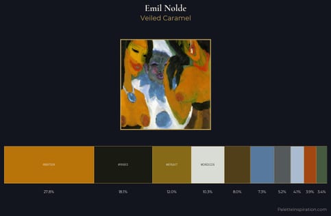 Emil Nolde Palette 5 - Veiled Caramel