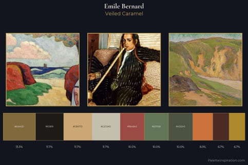 Emile Bernard Master Palette - Veiled Caramel