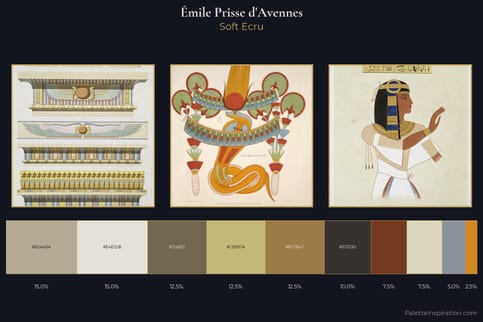 Émile Prisse d'Avennes Master Palette - Soft Ecru