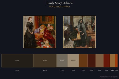 Emily Mary Osborn Master Palette - Nocturnal Umber