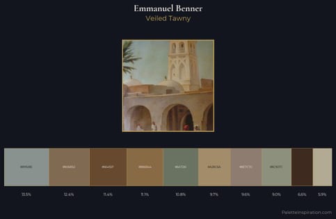 Emmanuel Benner Palette 2 - Veiled Tawny