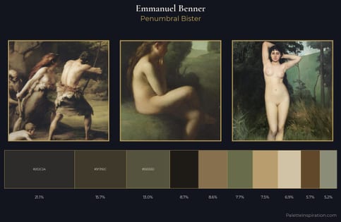 Emmanuel Benner Palette 5 - Penumbral Bister