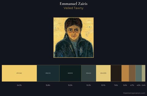 Emmanuel Zairis Palette 4 - Veiled Tawny
