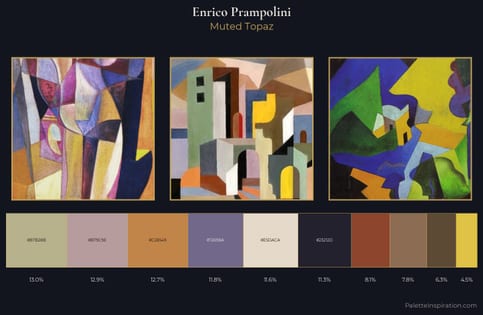 Enrico Prampolini Palette 1