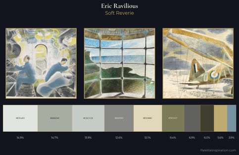 Eric Ravilious Palette 3