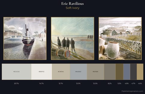 Eric Ravilious Palette 4