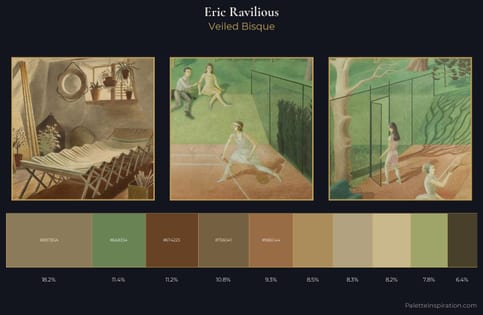 Eric Ravilious Palette 7