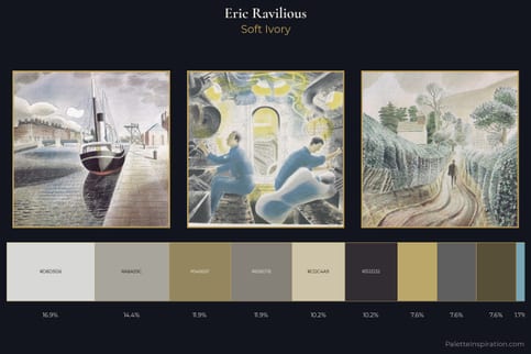 Eric Ravilious Master Palette