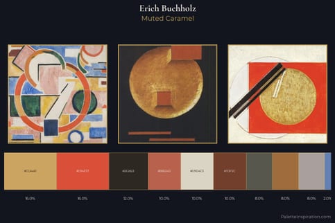 Erich Buchholz Master Palette - Muted Caramel