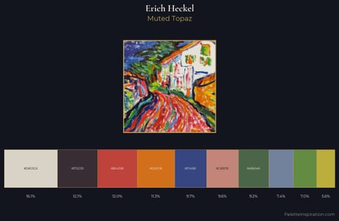 Erich Heckel Palette 4