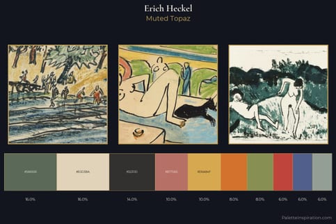 Erich Heckel Master Palette