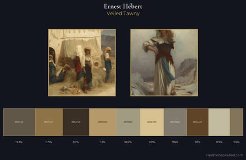 Ernest Hébert Palette 3