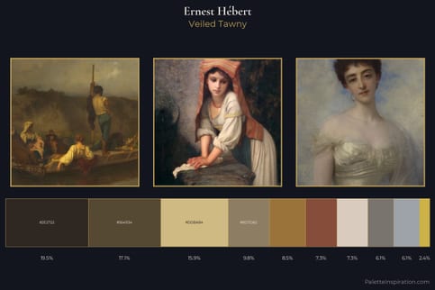 Ernest Hébert Master Palette - Veiled Tawny