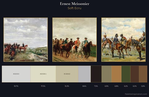 Ernest Meissonier Palette 2 - Soft Ecru