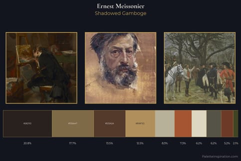 Ernest Meissonier Master Palette